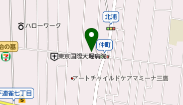 松月庵の地図画像