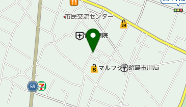 福佐家の地図画像