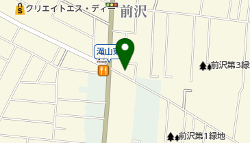 小ばやしそばの地図画像