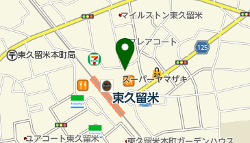 そば処くるみの地図画像