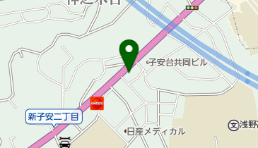 内田屋の地図画像