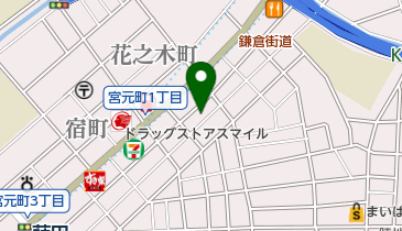 増家そば店の地図画像