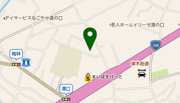 更科家族亭の地図画像