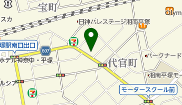 新亀そば店の地図画像