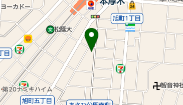 松月庵の地図画像