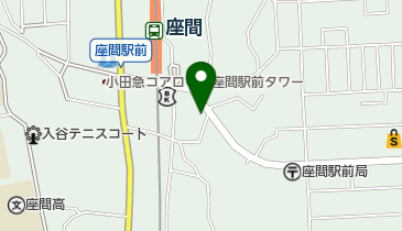 さか本そば店の地図画像