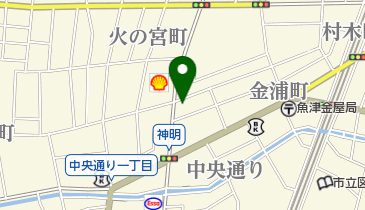 はまべそば店の地図画像