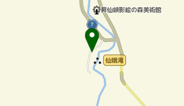 昇仙峡 橋本屋の地図画像