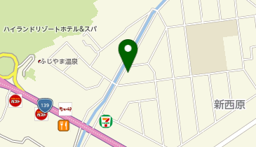天作そば店の地図画像