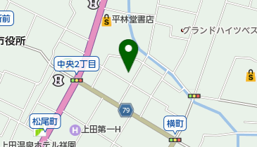 一貫茶屋の地図画像