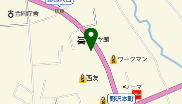 佐山庵の地図画像