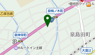 八めん坊の地図画像