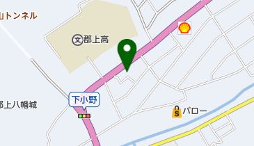 そばの更科の地図画像