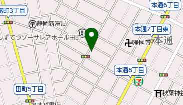 三好屋そば店の地図画像