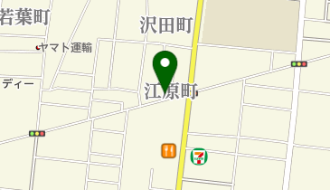 そば一の地図画像
