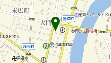 安田屋の地図画像