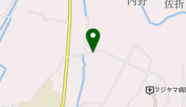 富士山白糸庵の地図画像