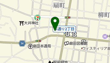 蕎麦 雪月花の地図画像