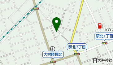 大村庵の地図画像