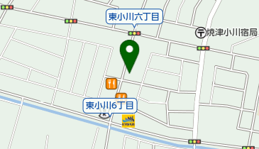 鐘庵 焼津東小川店の地図画像