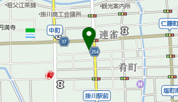 若木屋の地図画像