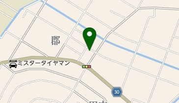 おばな そば店の地図画像