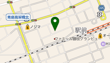 蕎麦蔵の地図画像