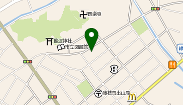 戸隠 藤枝店の地図画像