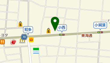 長命うどん 南陽町店の地図画像