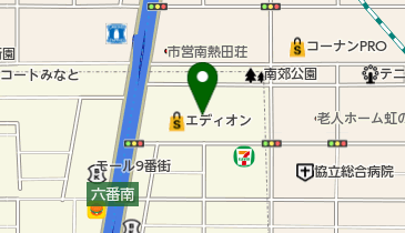 手打 長命うどん 港店の地図画像