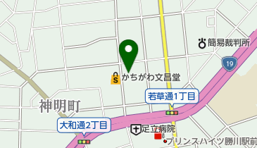 えびすや 勝川店の地図画像