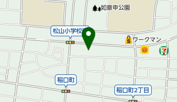 長命うどん 春日井店の地図画像