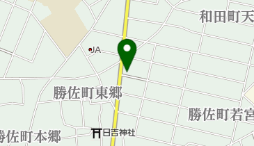 そば蔵 江南店の地図画像