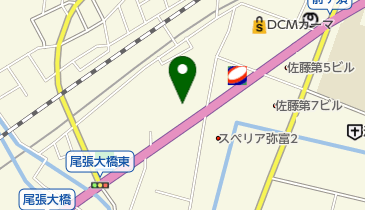 三八屋 弥富店の地図画像