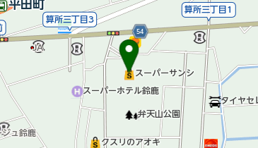 ゑびすやの地図画像