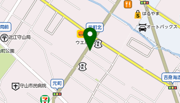お食事処おかだの地図画像
