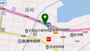 こんぴらうどんの地図画像