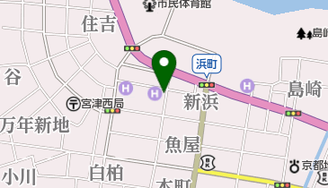 大門うどん店の地図画像