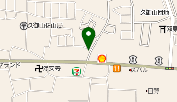 あしたば麺堀芳の地図画像