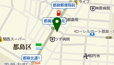 今日亭 都島店の地図画像