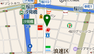 そば処 創庵の地図画像