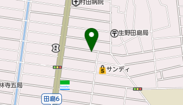 山科そばの地図画像