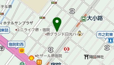 よし井そばの地図画像