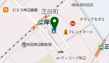 そば辰の地図画像