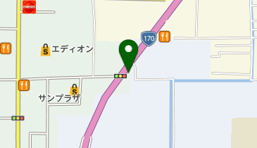 うどん山川 八尾店の地図画像