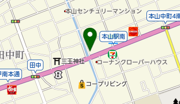 得正 摂津本山店の地図画像