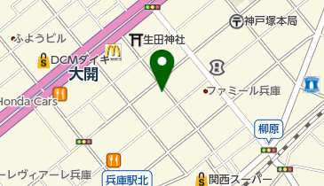 松濤庵の地図画像