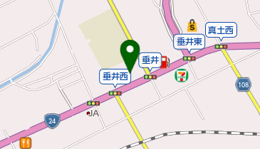 手打ちうどん・そば一将の地図画像