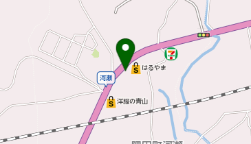 手打ちめん処 和久の地図画像