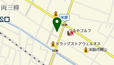 手打そばひの木家 米原店の地図画像